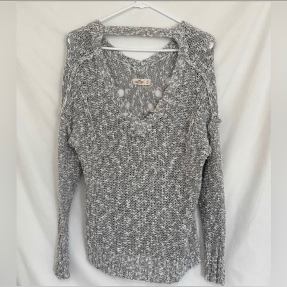 Women's Hollister Multi-Tone Knitted Sweater
(XS)